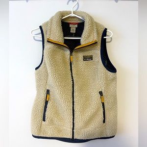 L.L. Bean Sherpa Fleece Vest